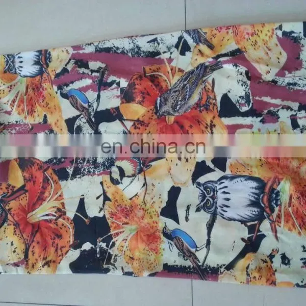 New Style Digital Printed Rayon Fabric For Woman Garment photo-3