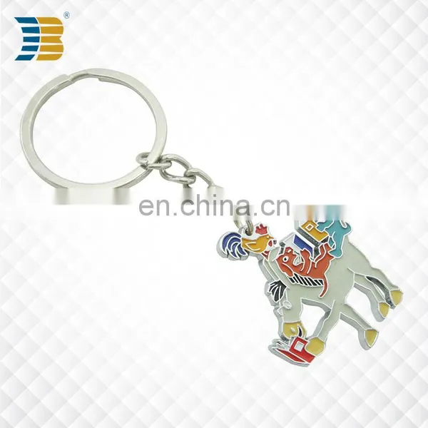 3D Animal Custom Made Metal Keychain Manufacturer in China photo-2
