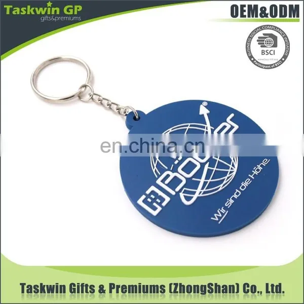High Quality Custom Shape Soft Pvc Rubber Keychain Keyring for Promotion photo-4