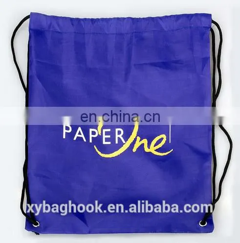 Custom Printing Logo Waterproof Nylon Drawstring Bag photo-3