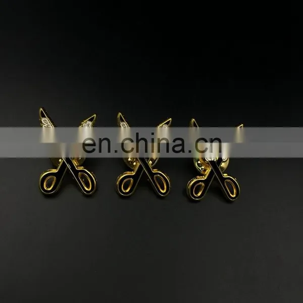 Custom Peach Order Enamel Pin Badges photo-3