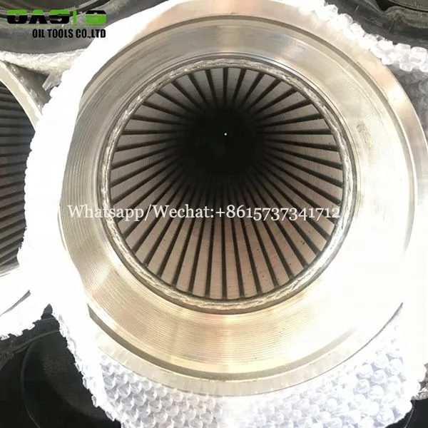 China Manufacutrer 219mm Stainless Steel Cage Type V-wire Wound Screen Pipes for Water Well photo-5