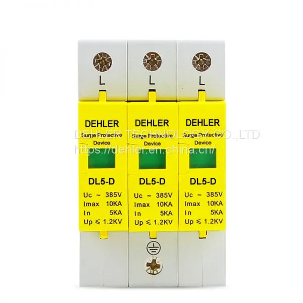 Household Lightning Protection Surge Protector 10ka-3p Power Supply Lightning Arrester photo-5