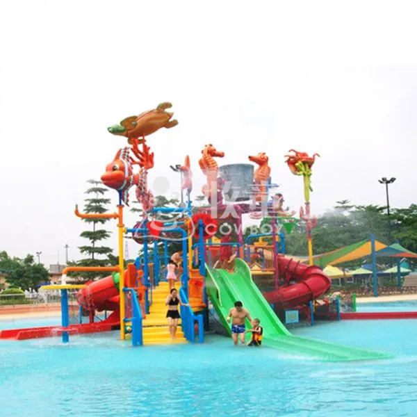 Forest Theme Water Playground Big Water House for Sale photo-3