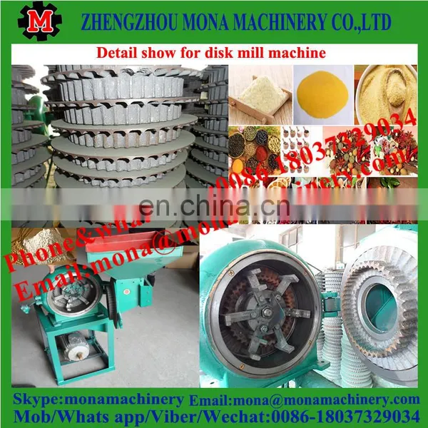 Electric Motor Disk Corn Mill/maize Grinding Machine With Low Price photo-5