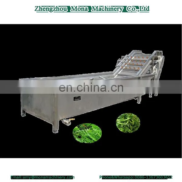 Commercial Bubble Fruit Washing Machine /Bubble Tomato Washer/Bubble Mango Washer for sale