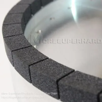 Vitrified CBN Wheel for Face Grinding Steel Part - Zoe@moresuperhard.com photo-4