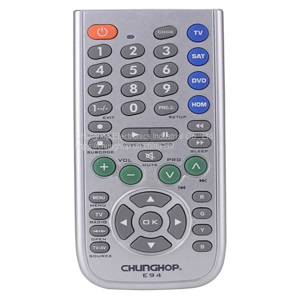 E94 All in One CE Universal Remote Control for TV SAT DVD HOM photo-4