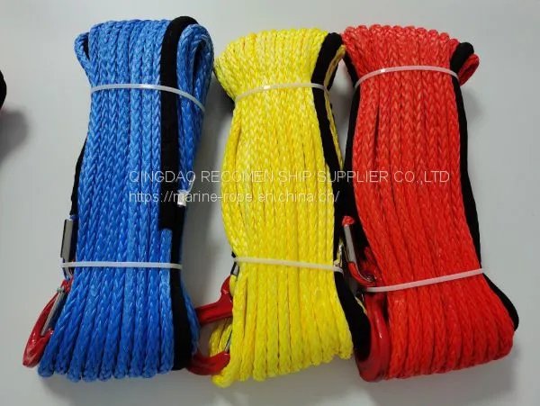 Factory Chape Price Winch 12 v Rope for Trucks or Trailers Synthetic 15 Meters Long on Sale photo-3