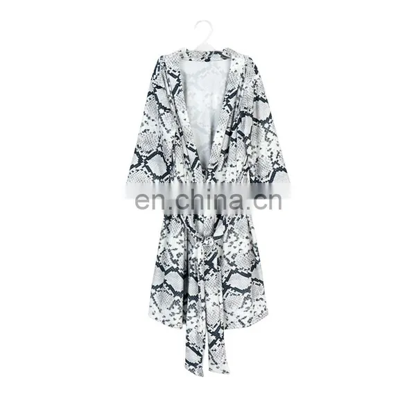 Lady Flower Bridesmaid Robe Bridal Dressing Gown Kimono Sleepwear photo-6