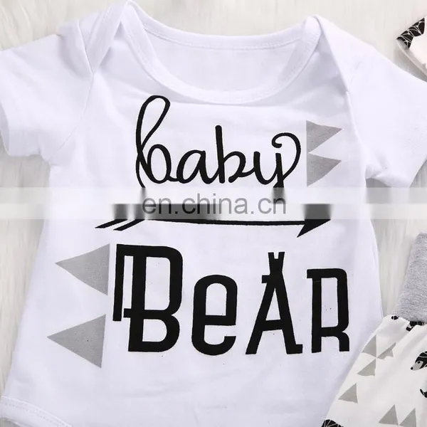 Wholesale Summer Baby Clothing Baby Romper Set photo-3