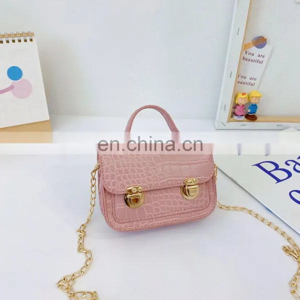 Kids Girls Pu Leather Crossbody Bag Children Mini Purse Shoulder Messenger Bag Handbag Satchel Bag photo-3