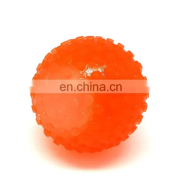 LED Dog Play Ball Toy Bounce Ball Interactive and Molar Pet Toy photo-5