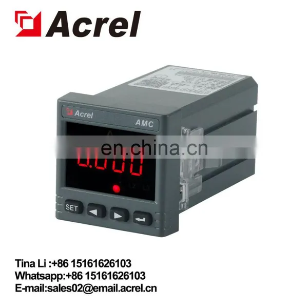 High Quality Acrel AMC48-AI Lighting Cabinet Digital Ammeter photo-2