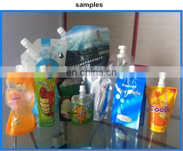 Supply Yogurt Spout Pouch Filling Screw Cap Packing Machine Factory photo-6