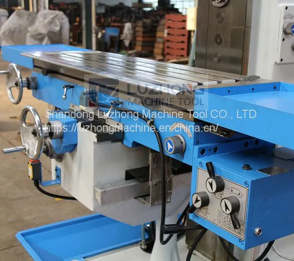 X6432 Swivel High Speed Vertical Rotary Head Milling Machine Tool With Knee Type photo-4