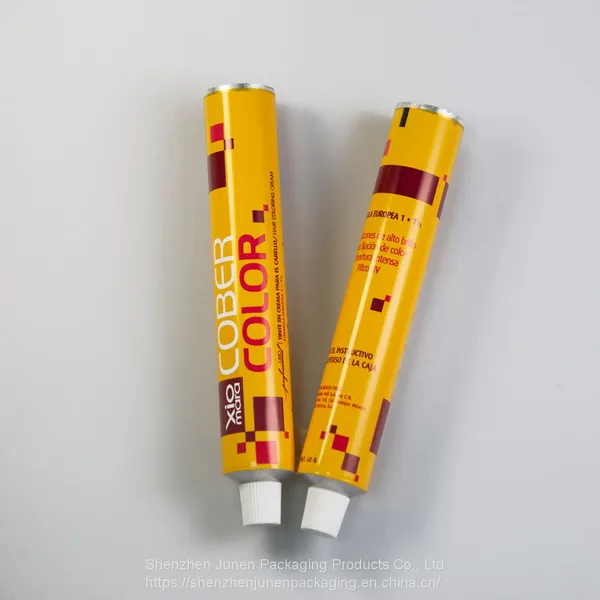 Aluminum Collapsible Tube for Hair Dye Cream photo-4