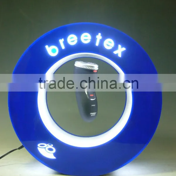 Novelty Acrylic Shaver LED Magnetic Floating Display photo-2