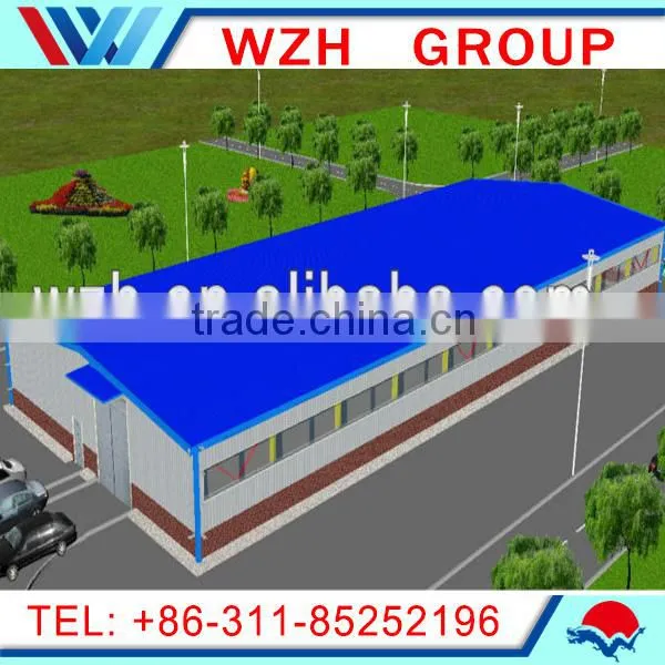 China Design Manufacture Steel Structures for Workshop Warehouse Hangar Building photo-5