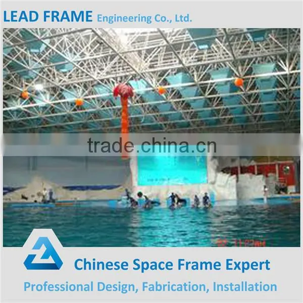 Hot Galvanized Steel Space Structure Swimming Pool Cover photo-3