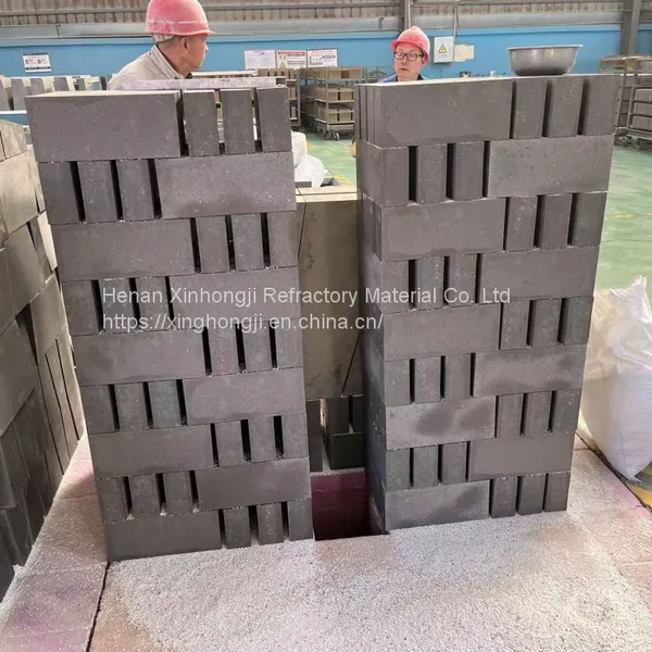 Wholesale High Performance Magnesium Magnesite Refractory Bricks Magnesia Firebrick for Industrial Furnaces Kilns photo-5
