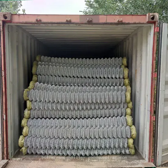 Wire Fencing/Chain Link Fence/ Diamond Outdoor Steel Wire Mesh Metal Fencing/BOLI MESH FENCE photo-2