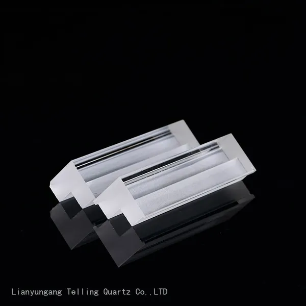 Optical Drilled Quartz Glass Plate Customized Quartz Sheet photo-4