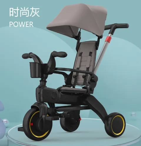 Children's Tricycle 1-5 Years Old Foldable Baby Stroller Lightweight Baby Bike Stroller（Wechat:13510231336） photo-2