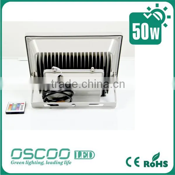 50W RGB Waterproof Led Flood Light Outdoor Landscape Lamp + Remote Control photo-2