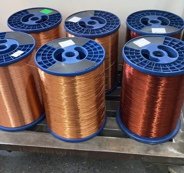 Manufacturer High Quality PEW155 Enameled Copper Clad Aluminum Wire for Motor Transformer Above 0.14mm photo-4