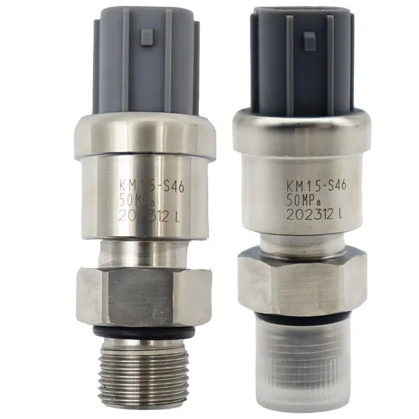 OEM Pressure Sensor 50MPa KM15S46 KM15-S46 1Z07387 for SANY SY210C SY215-8 SY235-8 Excavator Hydraulic System (Pack of 2) photo-3
