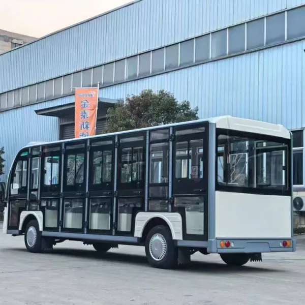 Dear Customer: we Carefully Recommend a 23-seater Enclosed Sightseeing Electric Vehicle With Air Conditioning and Full Glass Doors for Scenic Spots. photo-4