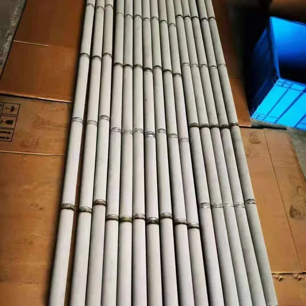 Tapa de extremo de acero inoxidable 304, Cartucho de filtro de varilla de titanio, Calificación nominal de 10μm para filtración general