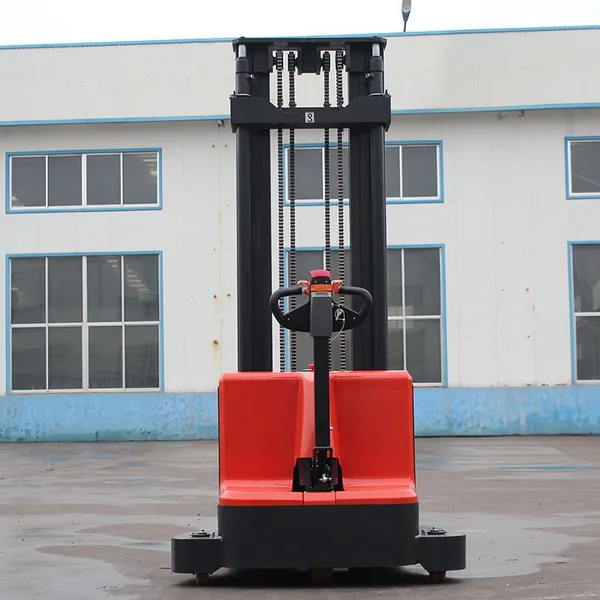 2ton Electric Reach Truck Stacker Forklift 1500kg Capacity Self Loading Stacker Pallet Stacker photo-5