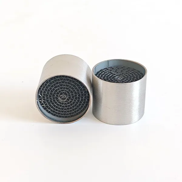 Competitive Price Custom 200 300 400 Cell Metal Honeycomb Substrate for Motorcycle Exhaust photo-5
