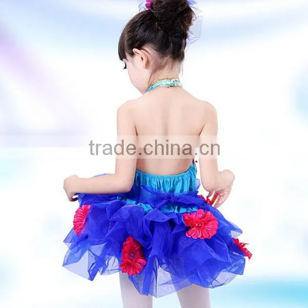 New Design In-stock Children Princess Modern Dance Costume Girls Dance Costumes Ballet Princess Dance Costume photo-4
