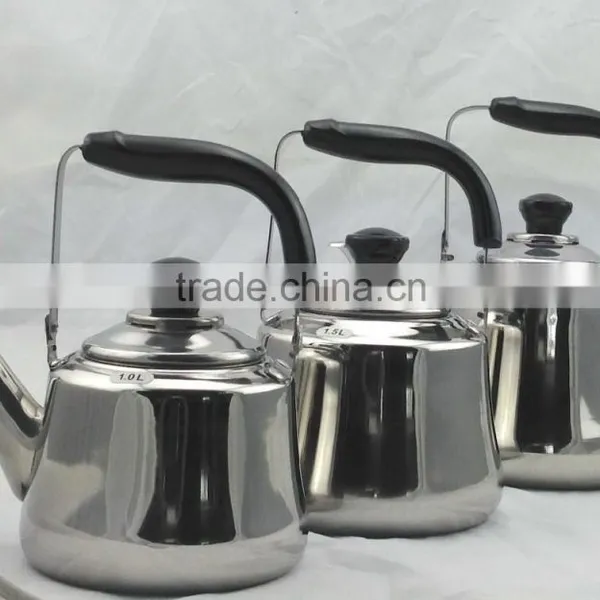 Stainless Steel 1L Whistling Kettle Tea Pot photo-3