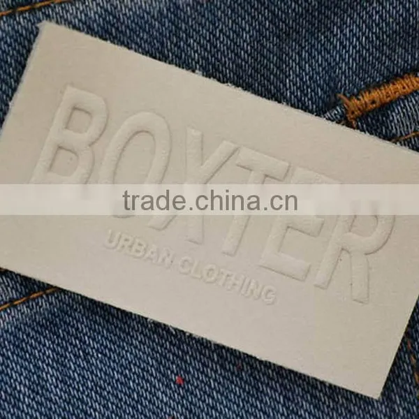 New Wholesale Supreme Quality Skull Leather Iron on Patches photo-5