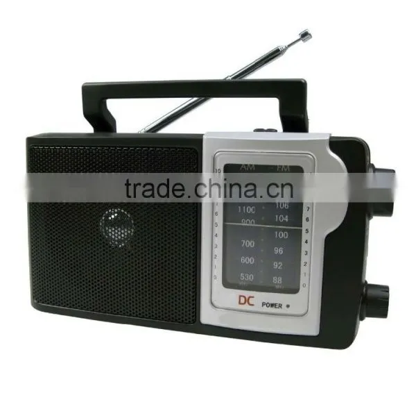DC Only Classical Design Portable Analogue AM FM Radio photo-2