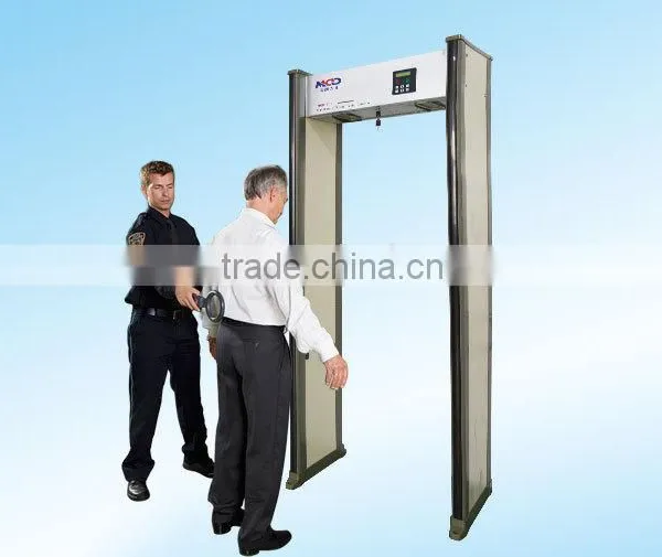 High Sensitivity Checking Walkthrough Metal Detector 6 Detect Zones Walk Through Body Scanner For Factory photo-2