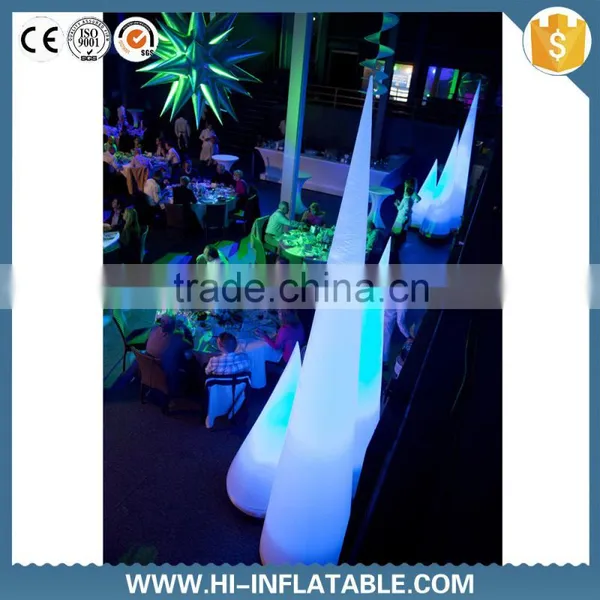 2015 New Show Stage Decorations Inflatable Tube With Led Lighting photo-3