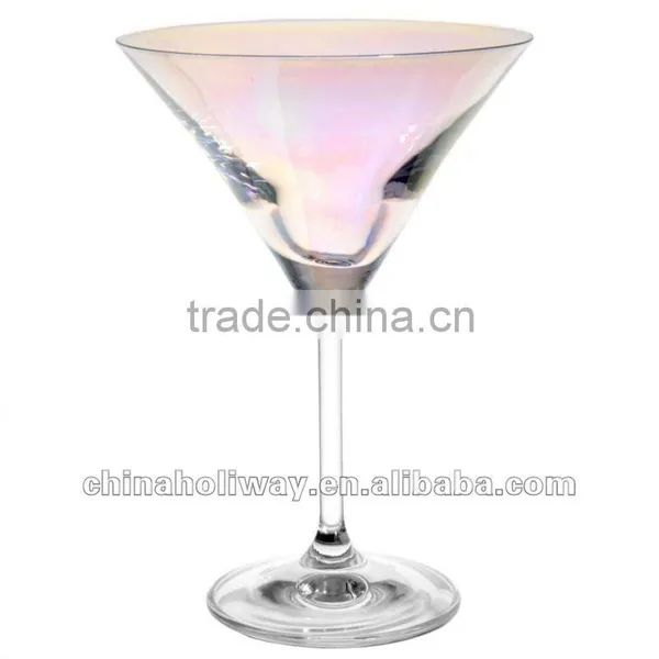 Rainbow Cocktail Glass