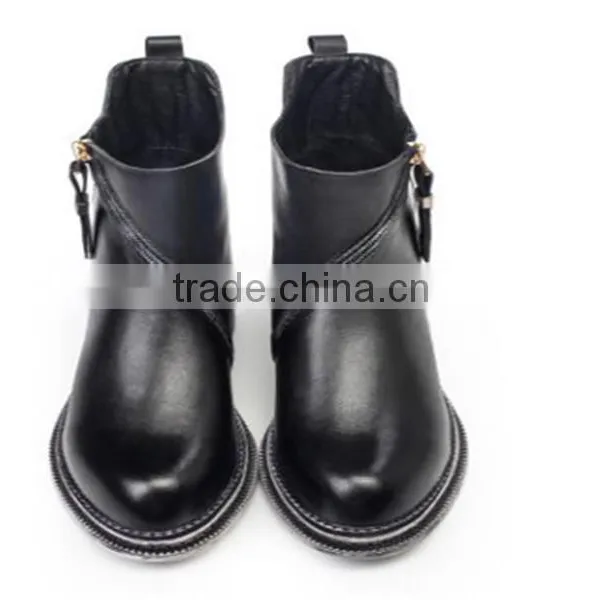 Hot Selling Boots Women Leather Winter White Boots for Women With Low Price XT-DA0759 photo-2