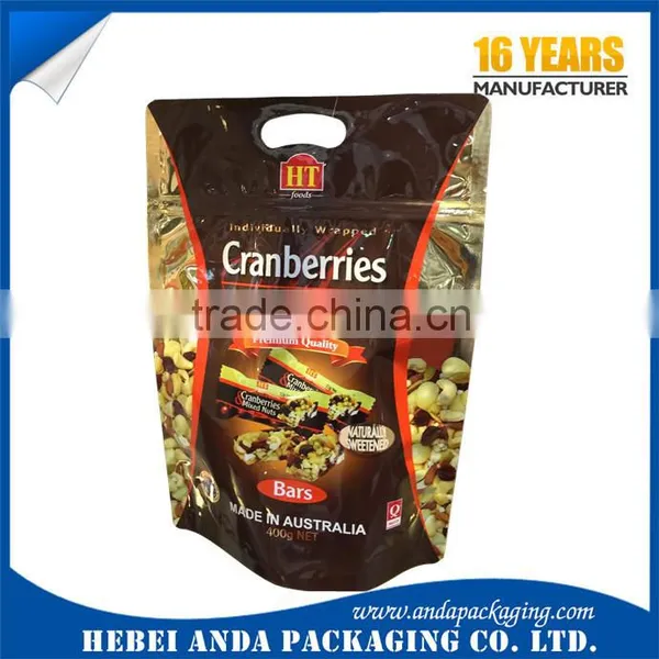 Food Grade Nuts Bag Nuts Food Packaging Bag Design/Dried Fruit Plastic Packaging Printing