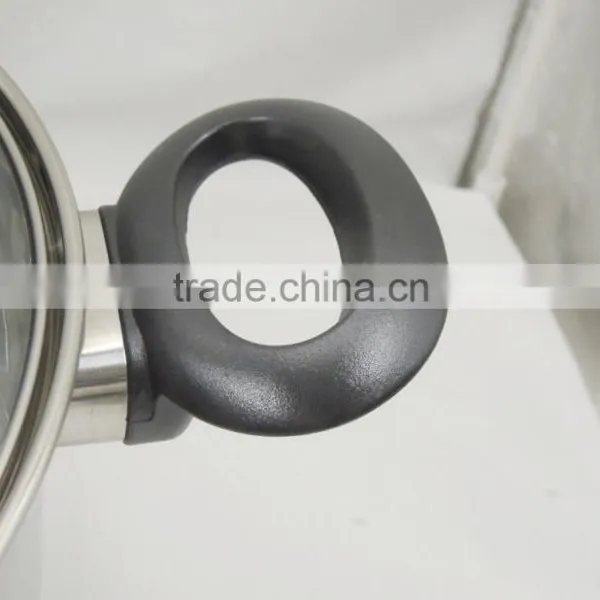 5L Capacity Stainless Steel Pot Bakelite Handle Cooking Pot photo-2