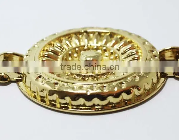 Western Belt Buckle Blanks Antique Brass Belt Buckle photo-2