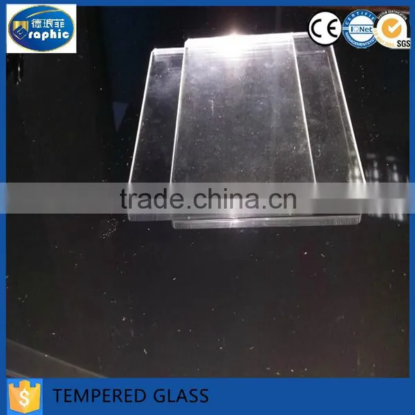Large Tempered Fine Polished Edge Glass Panels for Sale photo-4