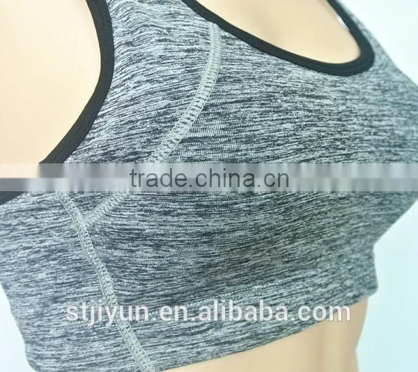 High Quality Ladies Bra Top Seamless Padded Sexy Women Sport Bra photo-3