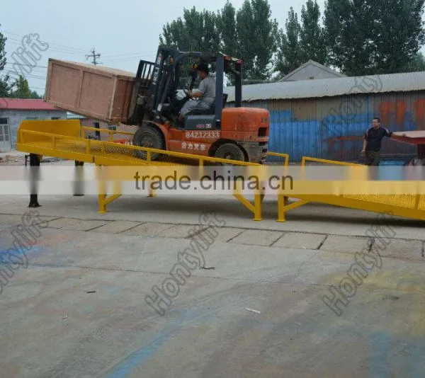 6T Stationary Hydraulic Dock Ramp Leveler photo-3