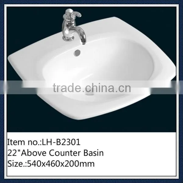 Ceramic Design Bathroom Household Article Top Counter Basins